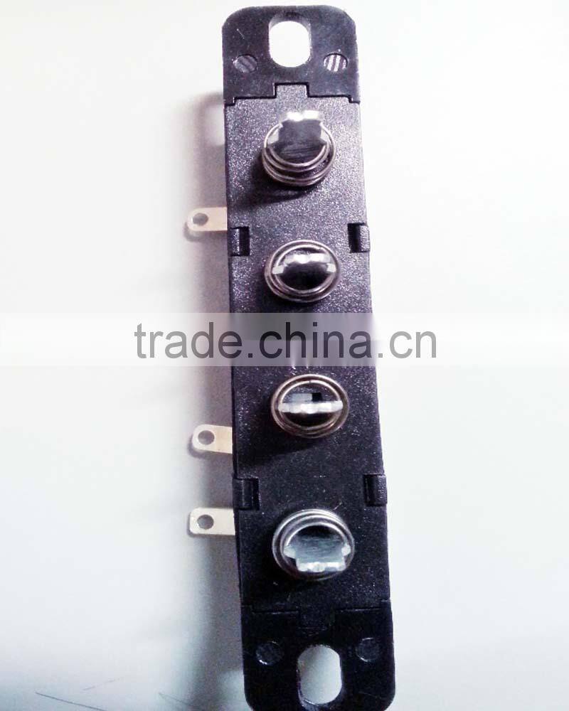 section switch fan Four press-bottons Electric switch/push button switch snap for fan