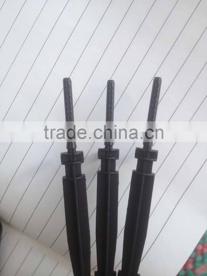 Straight arrow dripper for drip irrigation, drip irrigation system
