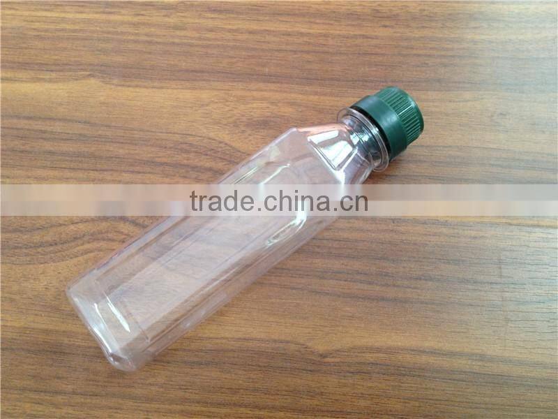 china made cooking oil pet bottle 200ml /wholesale goods from china