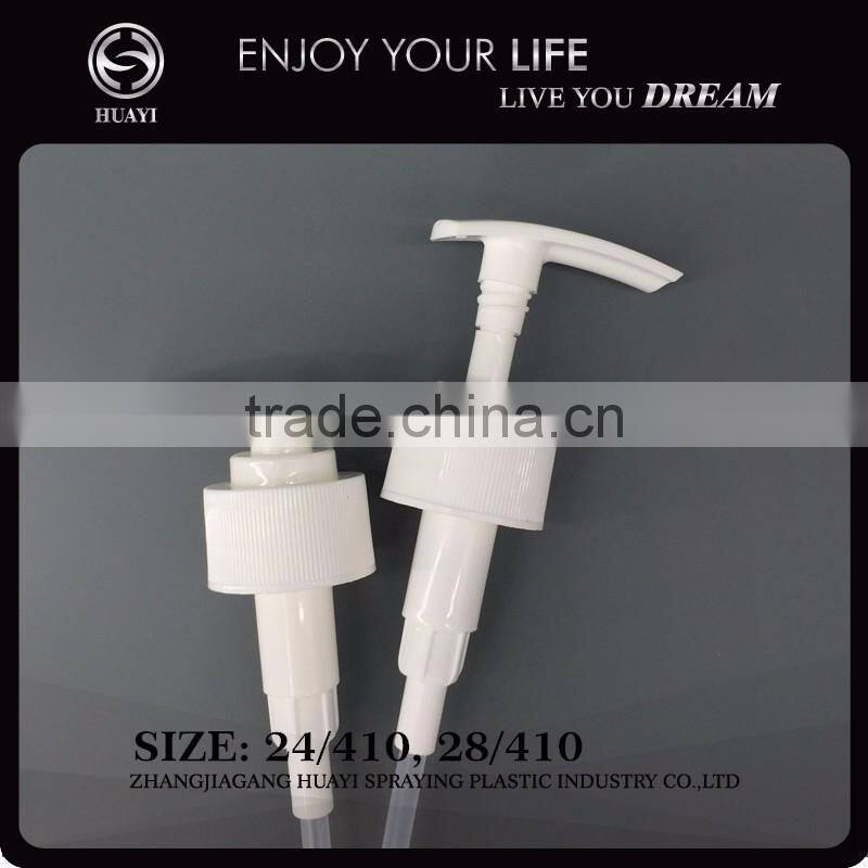 24mm hot sale plastic refillable lotion pump