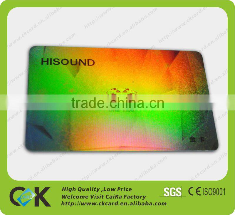 wholesale colorful high quality printing customized size abs card