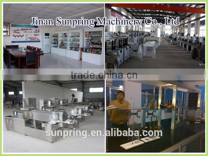 Varous grains cereals chocolate bar making machine