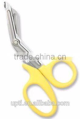 Taiwan Made High Quality Stainless Steel 7.5" Nurse Utility Scissors Medical Trauma Scissors