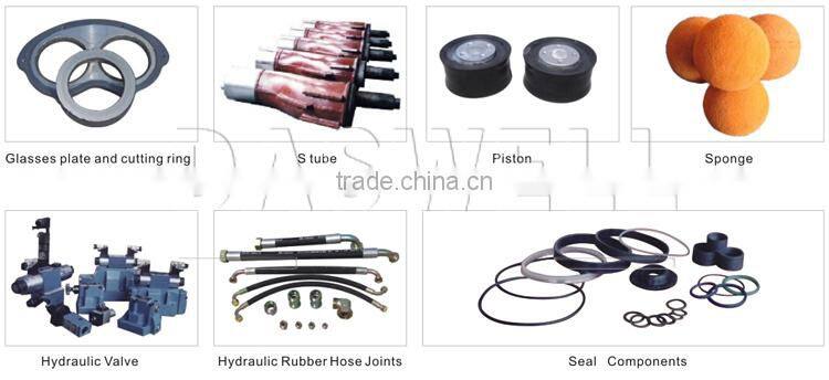 Small Portable Concrete Mixer Semi Trailer