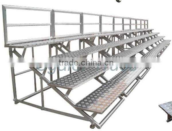 Folding stage riser for taking photo collapsible riser