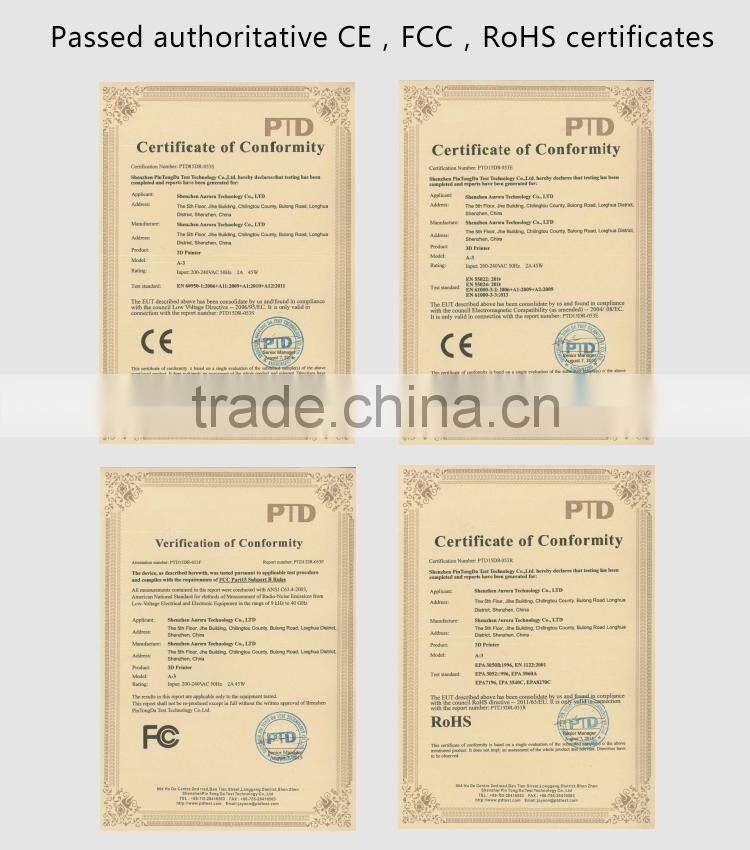 JGAURORA Mini Metal Frame Desktop Cura FDM DIY 3D Printer Kit Machine 3D Metal Printer A3 Pirce Printing 10 Types of Filament