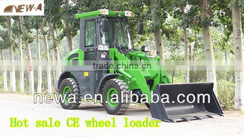 NEW 2016 hot 1.0ton CE mini front loader