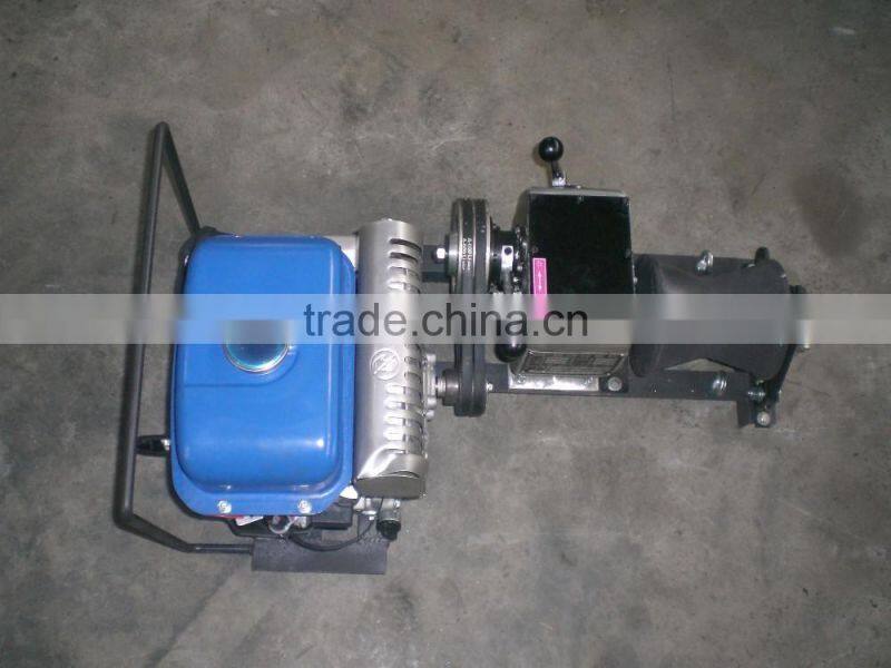 Winch Manufacturer 1 Tons cable winch HONDA/YAMAHA engine for Power Construction