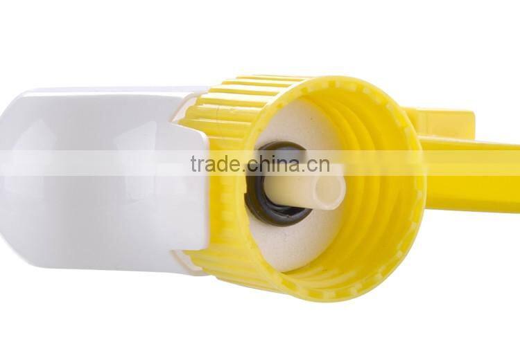 Plastic trigger sprayer metal spring garden sprayers ratchet closure