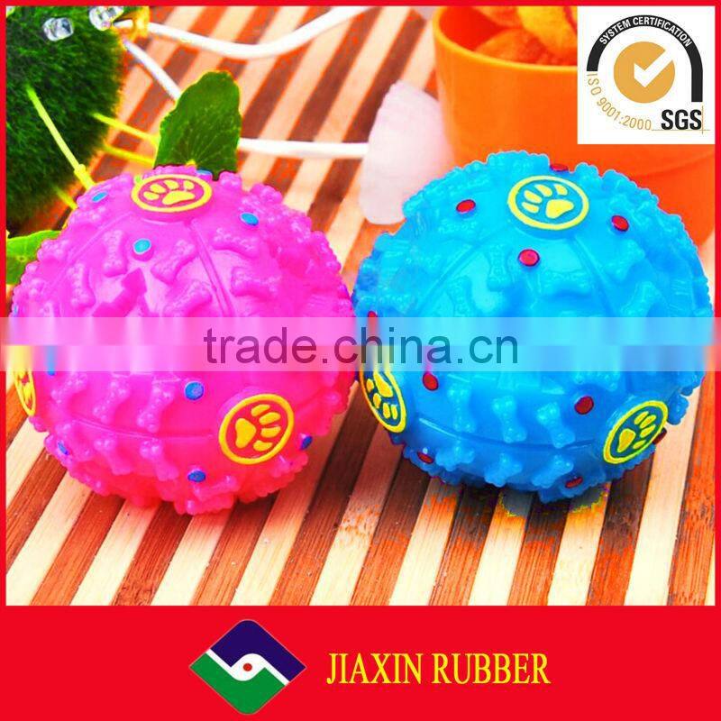 2016 high bouncing eco-friendly pet toy