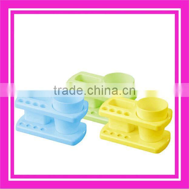plastic tooth brush holder / bathroom tooth brush holder