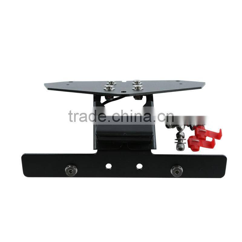 A Set License Plate Bracket Holder For KAWASAKI ZX14R 2006-2011 2007 2008 09 10