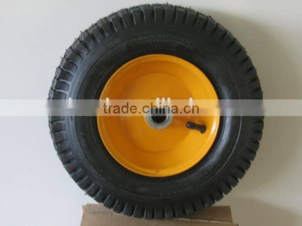 push cart rubber wheel 5 inch