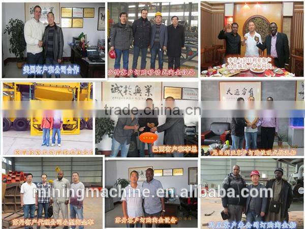 Ghana Big Capacity Gold Screening Plants with patent