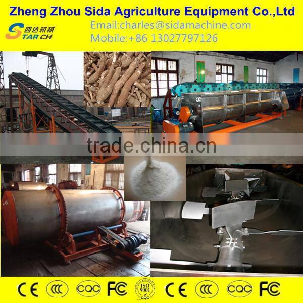 Flour starch and chips yam processing line