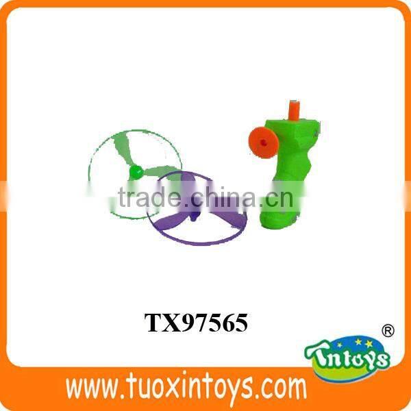 pull string plastic round disc, plastic disc round