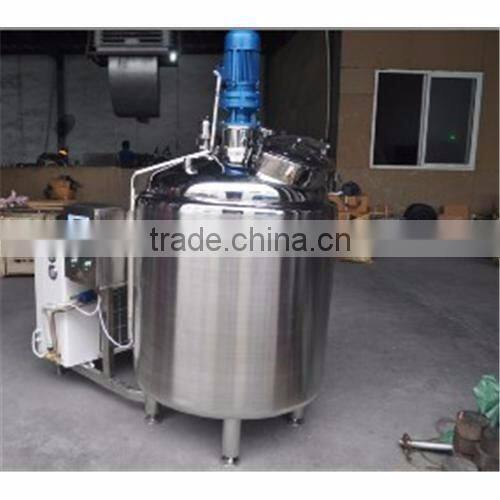 500L-1000 liter Stainless Steel Vertical milk cooling tank