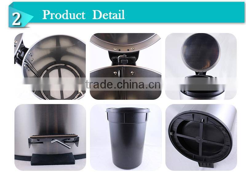 Guangdong Stainless Steel Foot Pedal Trash Waste Bin (DSAA)