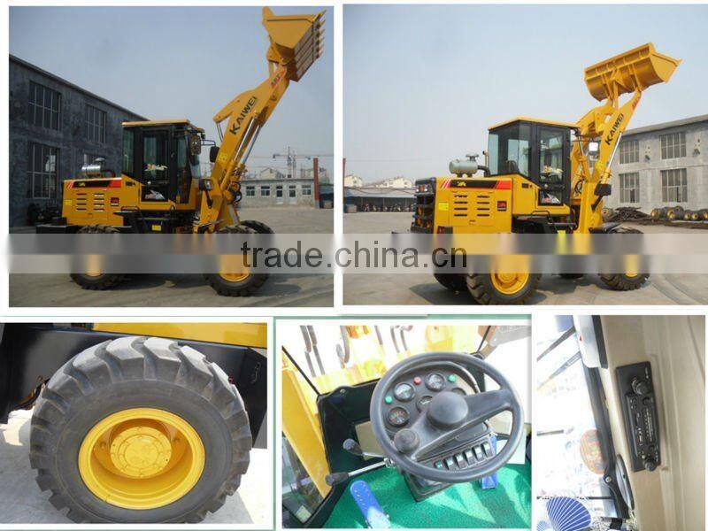 ZL18 small loaders with yunnei engine