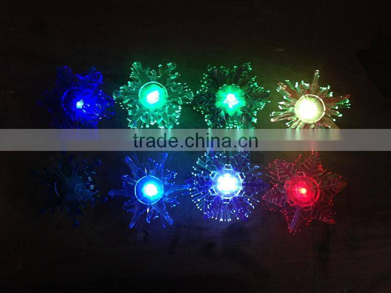 2015 newest led snowflake light fiber optic snowflake hanging chrismas decoration snowflake haing snowflake light chrismas light