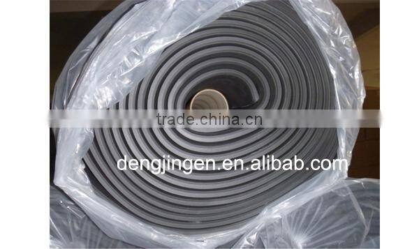 Black thermal insulating waterproof firerpoof sealing soft foam rubber tube