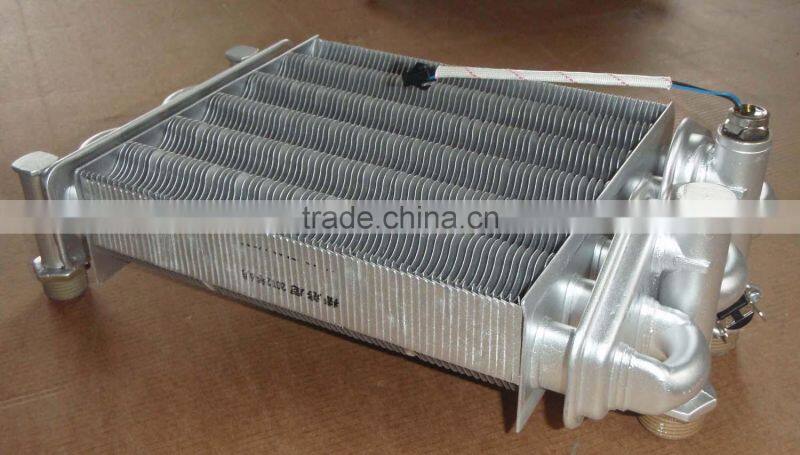 Heat exchanger of gas boiler