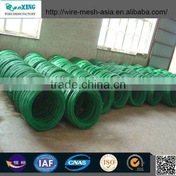Factory Direct PVC Coated Iron Wire PVC Tie Wire PVC Wire Green