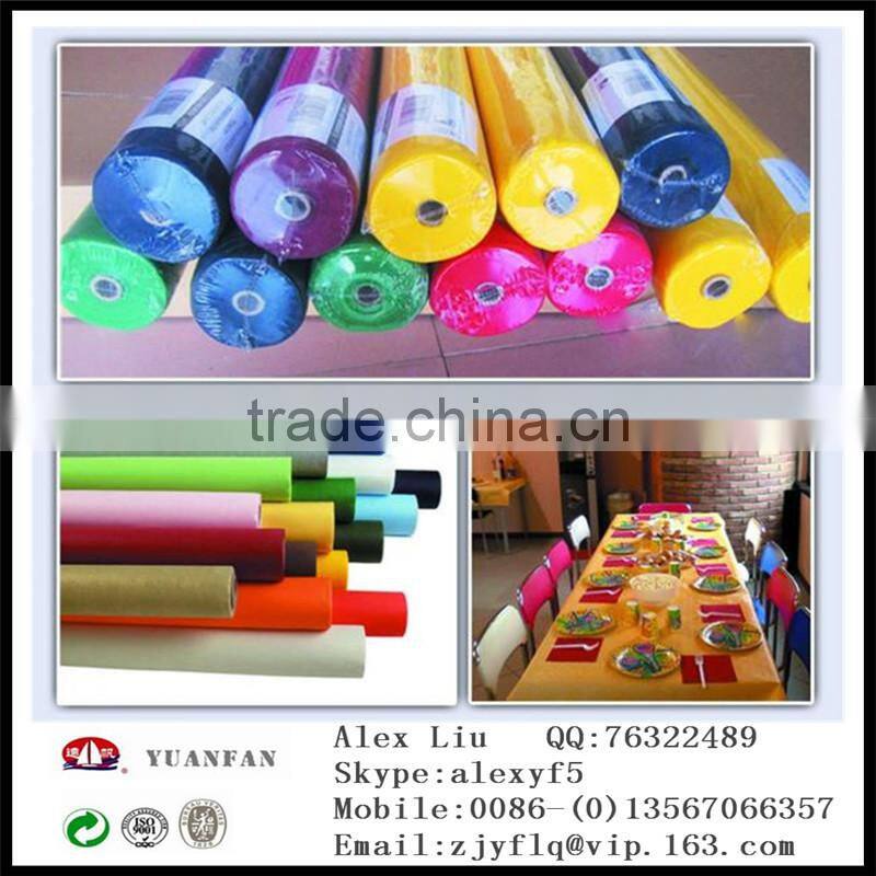 100% New material non woven fabric used for non woven bed sheet and The disposable tablecloth , pp non woven fabric suppliers
