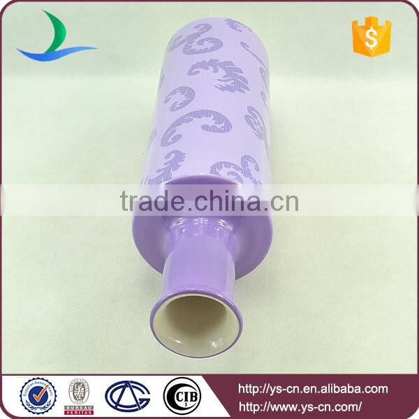 Beautiful ceramic decal decorative vase