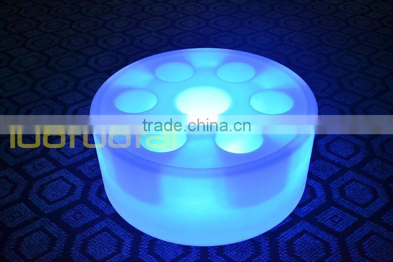 2015 New design Wine Glass Holder Tray Bar Serving Tray Led Bar Tray LTT-WB08D