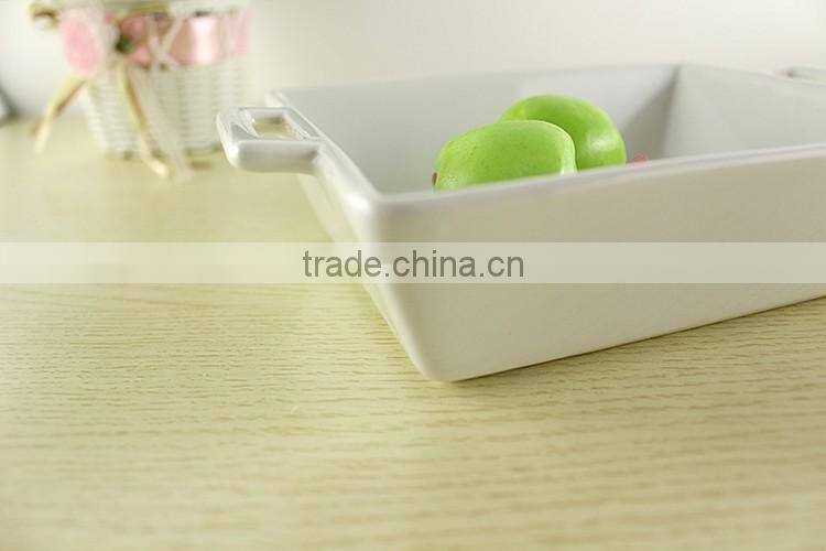 China factory suppliers custom dinnerware ceramic food serving tray