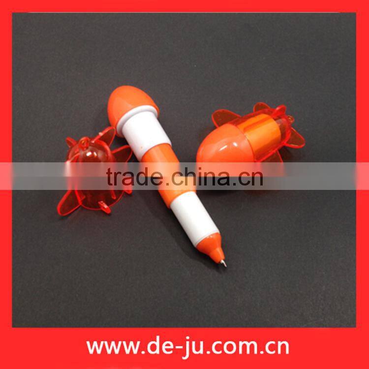 Promotion Gift Plane Shape Plastic Advertising Ball Pen