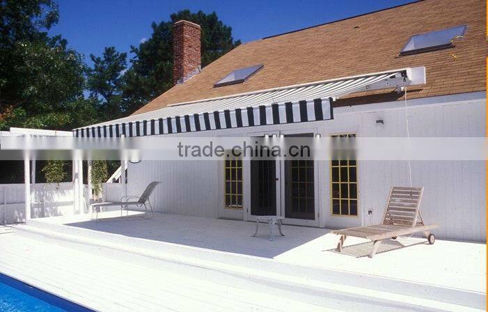 2015 Sigma Best Sale Retractable NO-cassette Swimming Pool side Awning