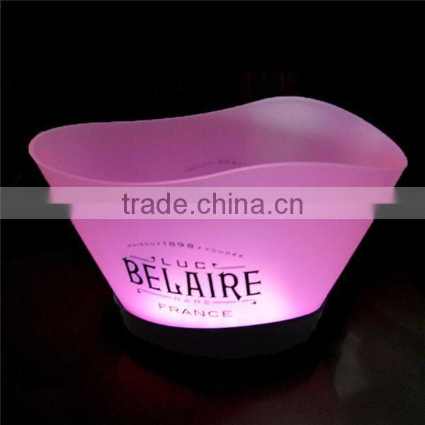 2016 hot sale promotion clear ice bucket brewery