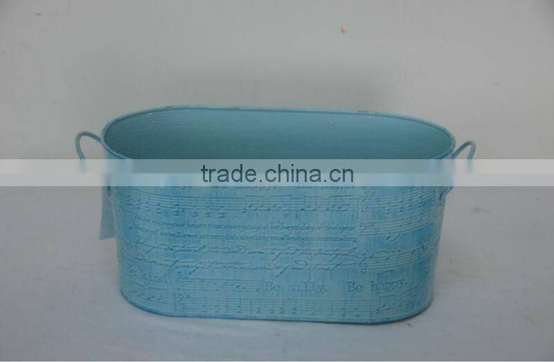 Rectangular egg-shaped pot