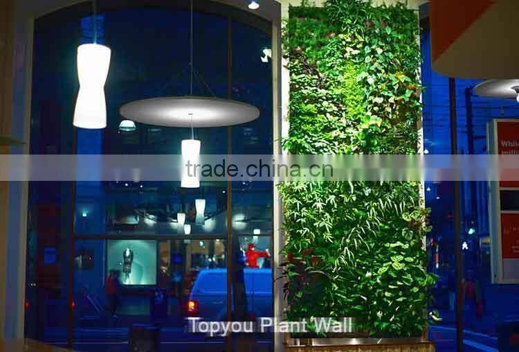 wall home decor/fake plant wall for indoor and outdoor decoration with factory price