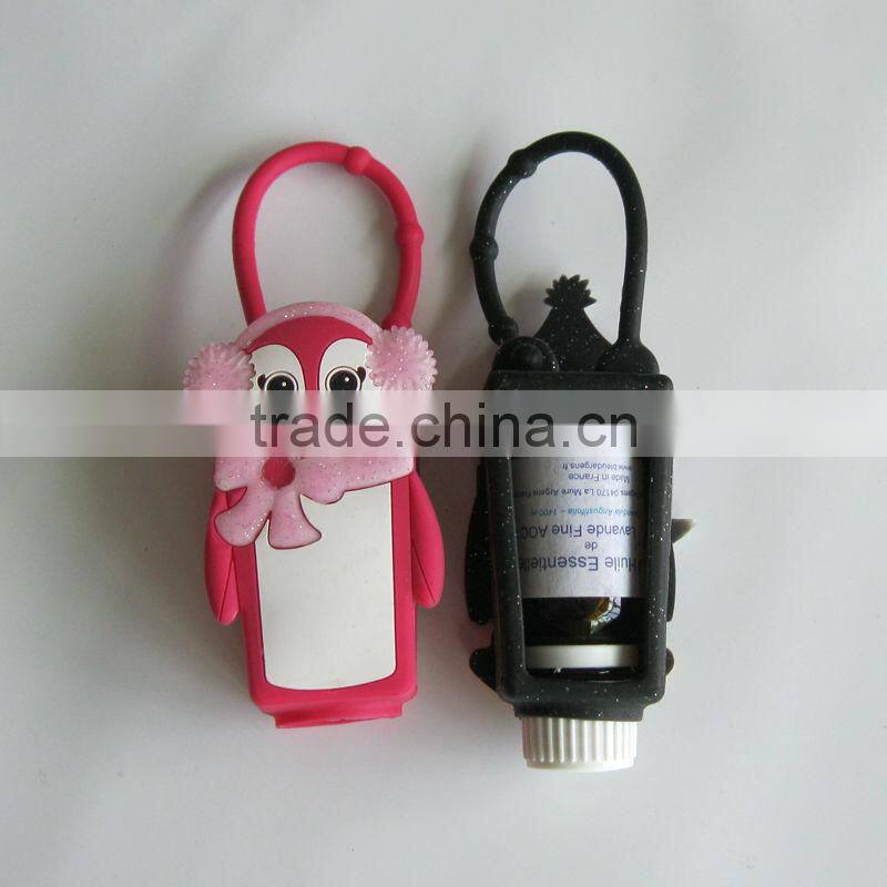 Newest designs silicone perfume bottle case