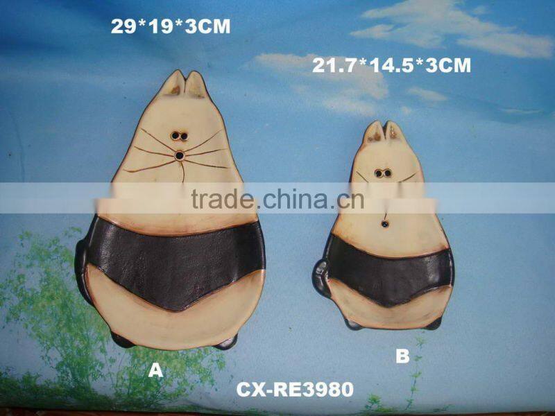 Ceramic Rabbit-easter ceramic rabbit -crack glazed porcelain amimal-white porcelain ceramic rabbits