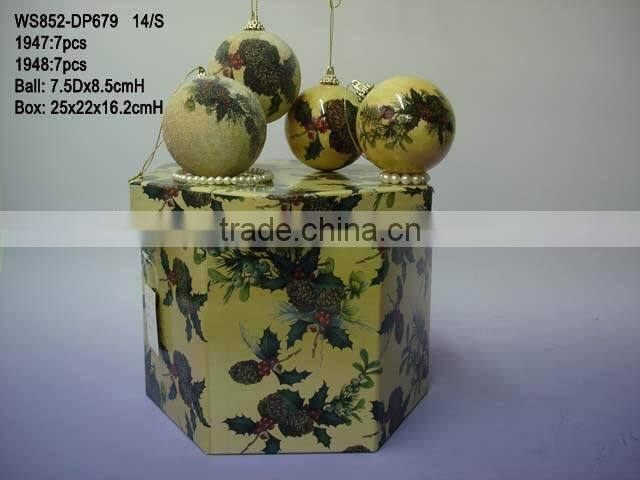 Polyfoam Ball Ornament