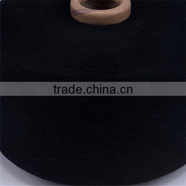 100% Cotton Black Yarn 2/20S Gloves Use Ring Spun Yarn