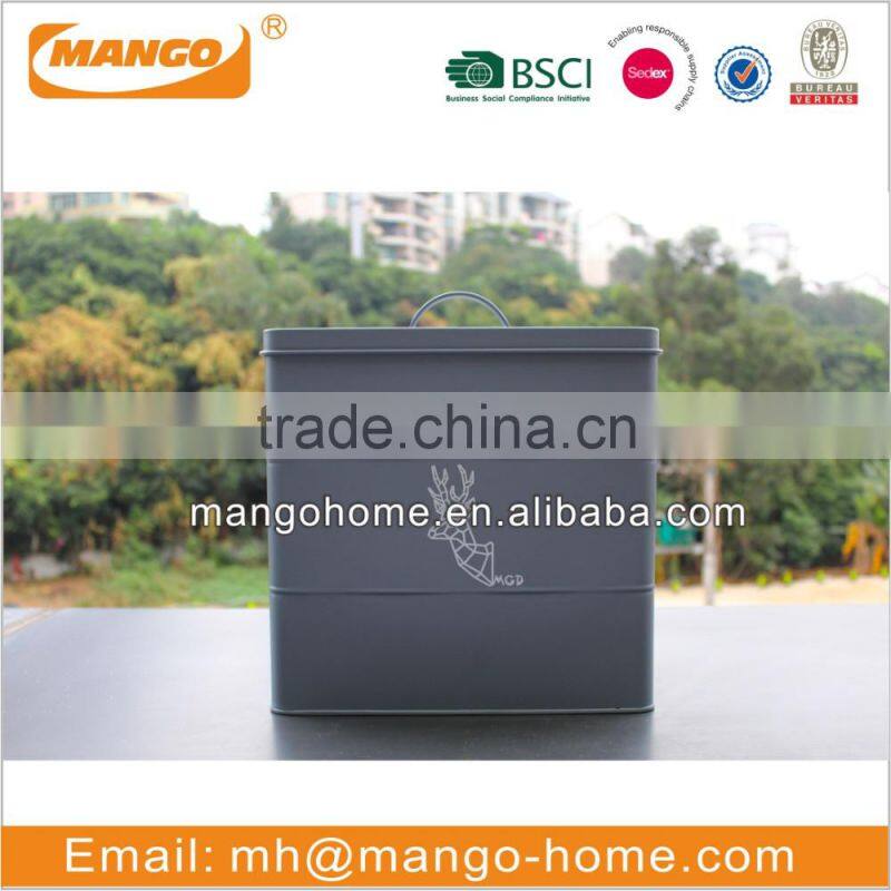 Custom Modern Rectangular Powder Coating Food Storage Box