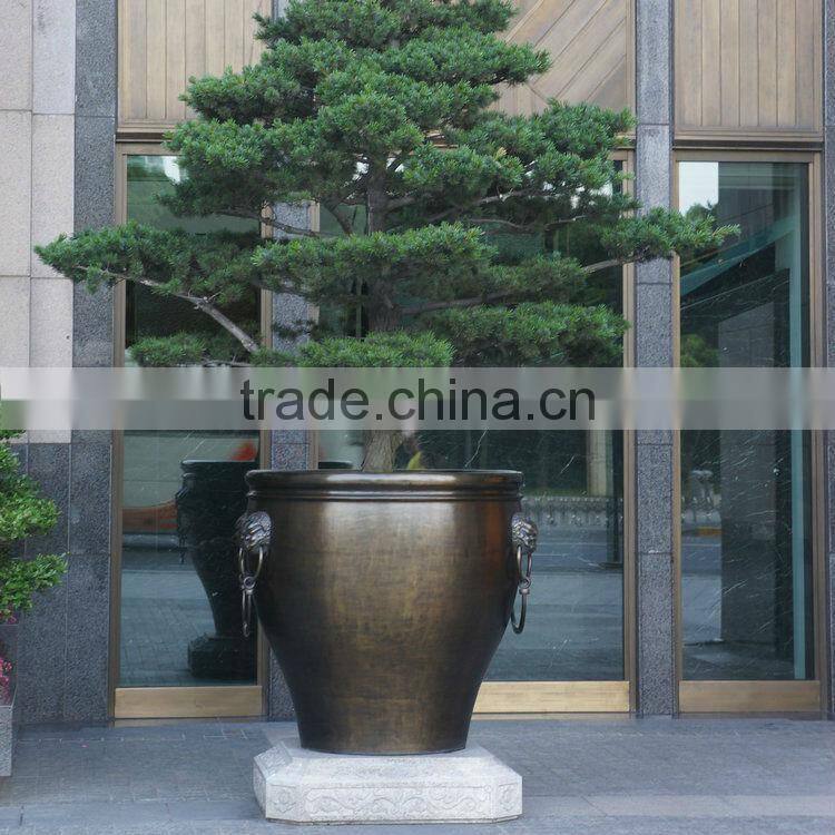 Large fiberglass planter