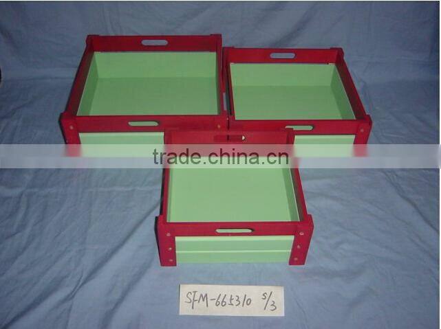 Wooden Farmers Fruit Vegetables Market Crates