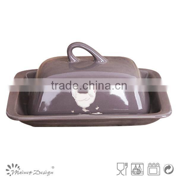 Wholesale alibaba butter dish ceramic butter dish electric butter dish