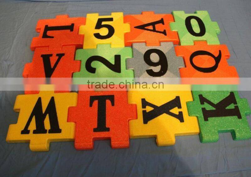 Scrabble board for children, epp material block for child gaming, digital board for teaching, splicing board for house game.