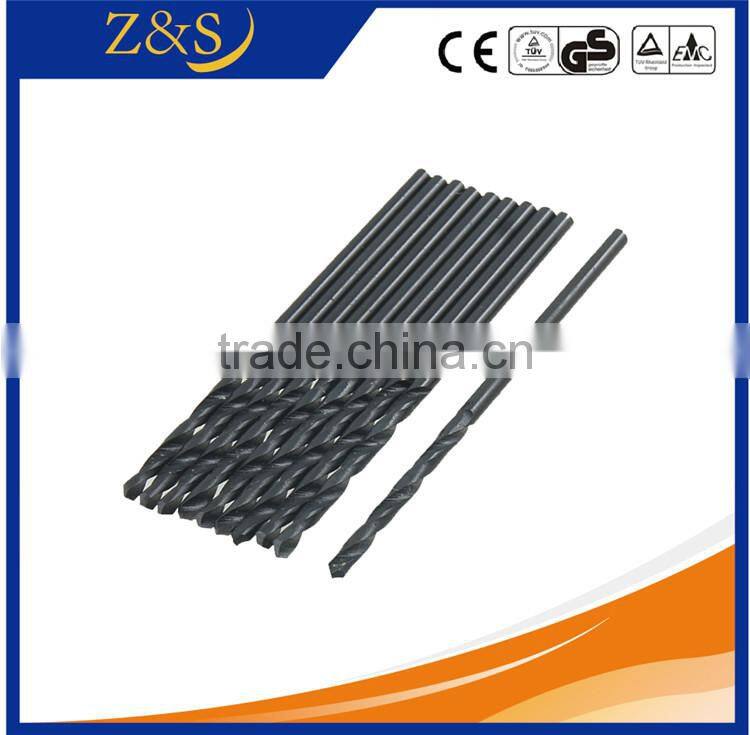 DIN338 Straight Shank High Speed Steel Titanium Coated Black Oxide Twist Drill Bit