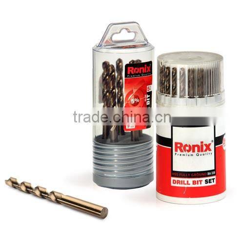 RONIX (HSS Drill Bit) GOLDEN DRILL BIT RH-5551/ RH-5580 COBALT DRILL BIT RH-5501 / RH-5520