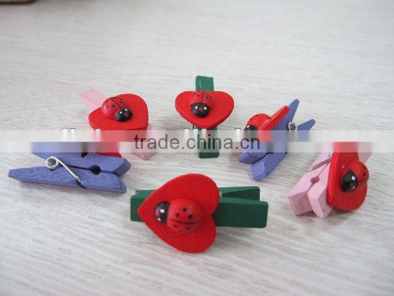 FLAIR lovely Mini craft wooden clips