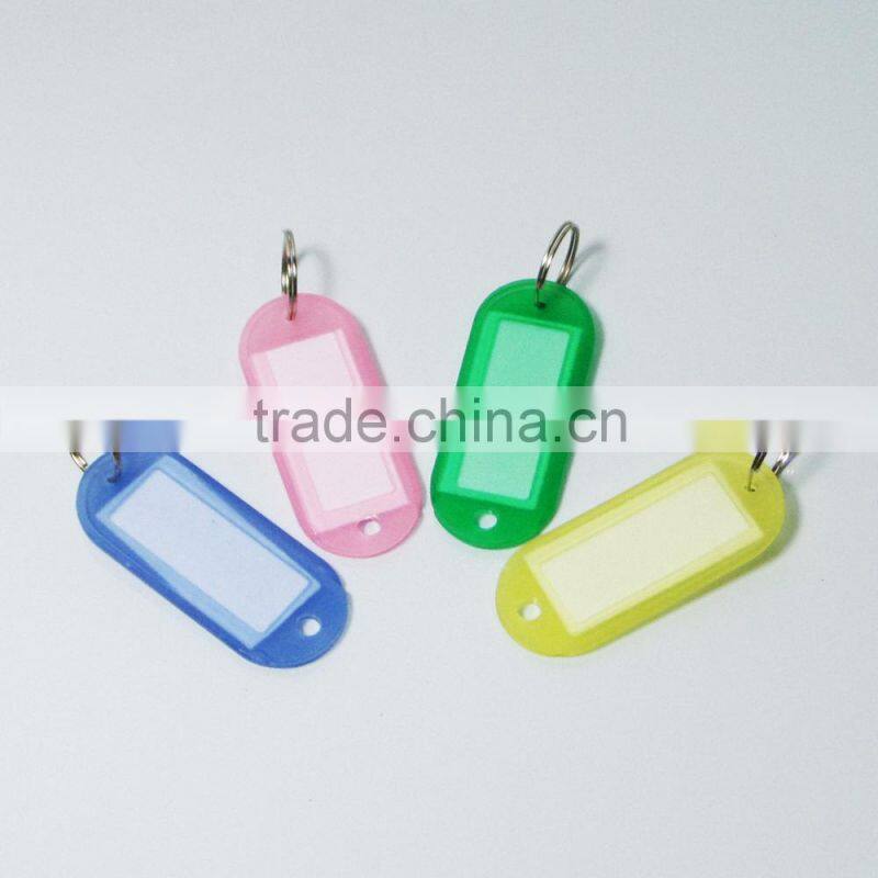 Hot-Sell cheap office large blank plastic label key tags
