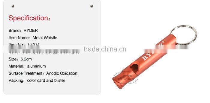 Outdoor Aluminum whistle